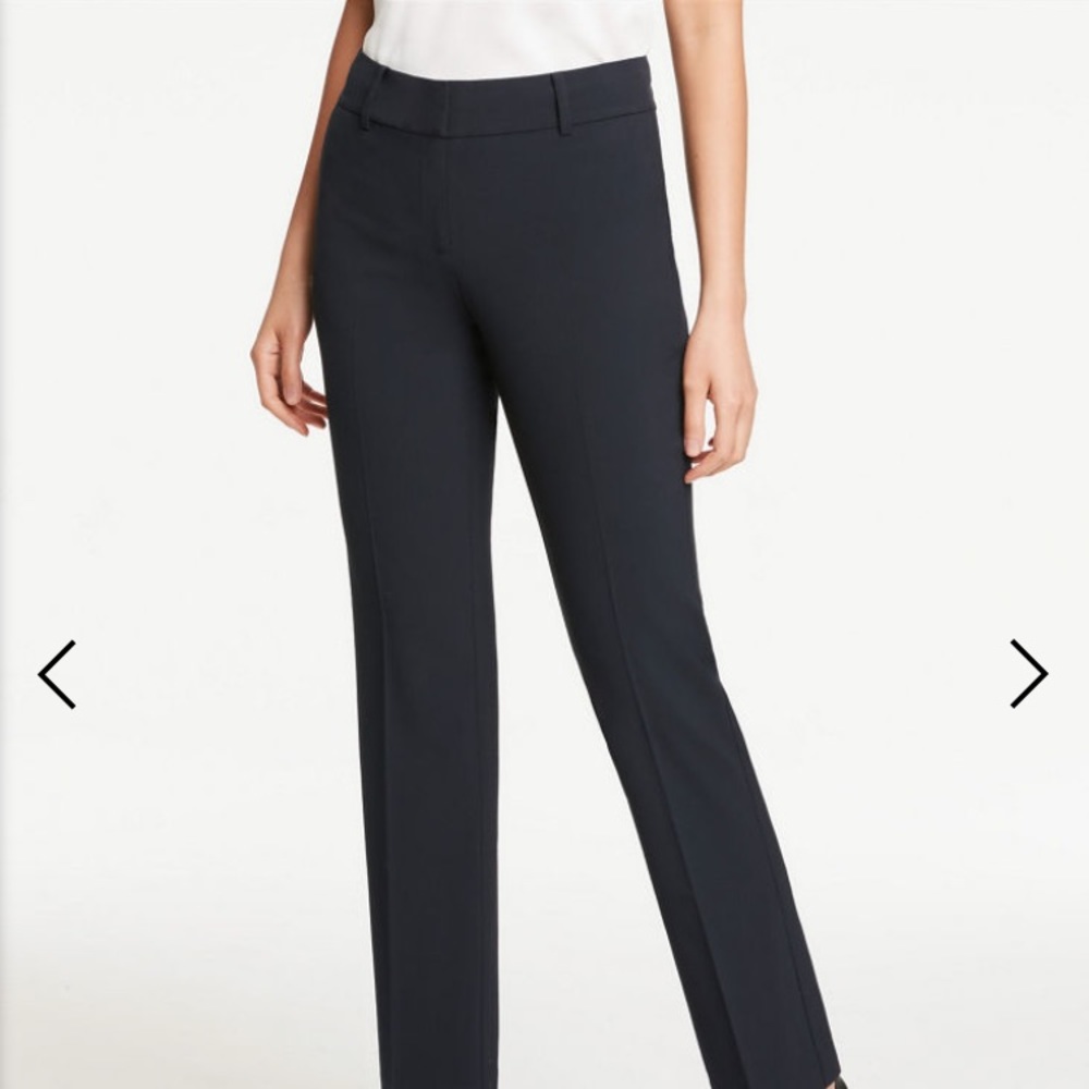 Ann Taylor Factory Signature Straight Leg Navy